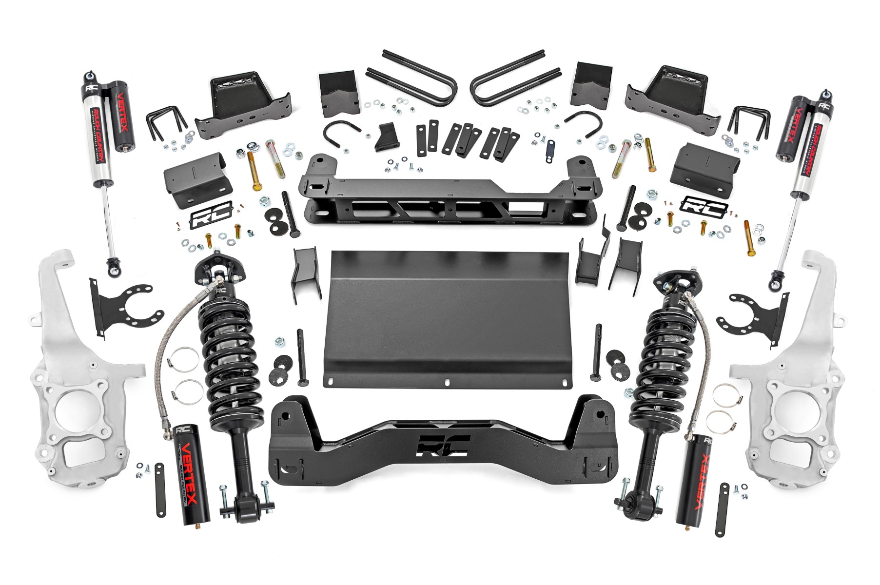 Rough Country 6 Inch Lift Kit Vertex Ford F-150 4WD (2021-2026)