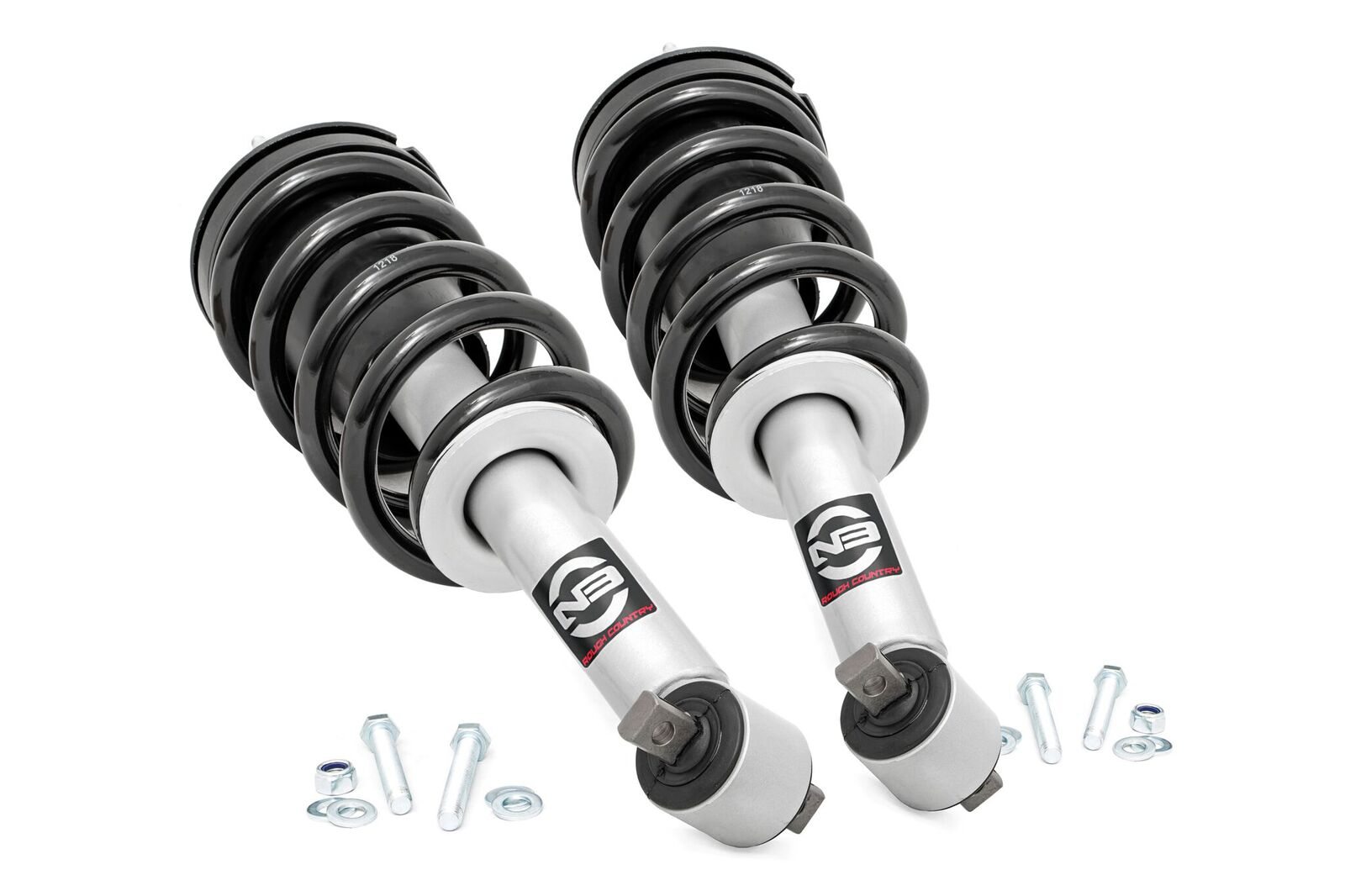 Rough Country Loaded Strut Pair Stock Chevy/GMC 1500 2WD/4WD (07-13)