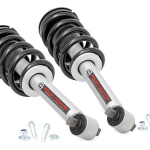 Rough Country Loaded Strut Pair 3.5 Inch Chevy/GMC 1500 Truck & SUV (07-14)