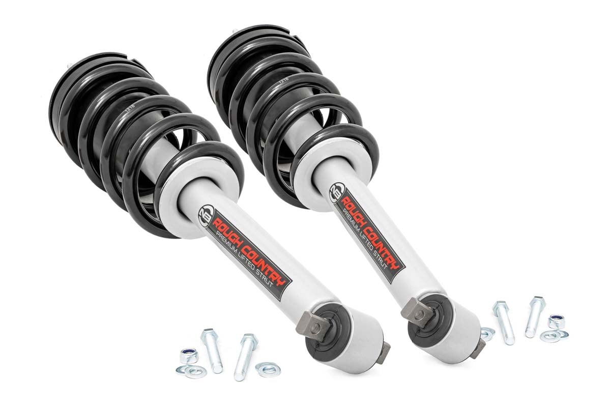 Rough Country Loaded Strut Pair 6 Inch Chevy Silverado 1500 2WD/4WD (2019-2026)