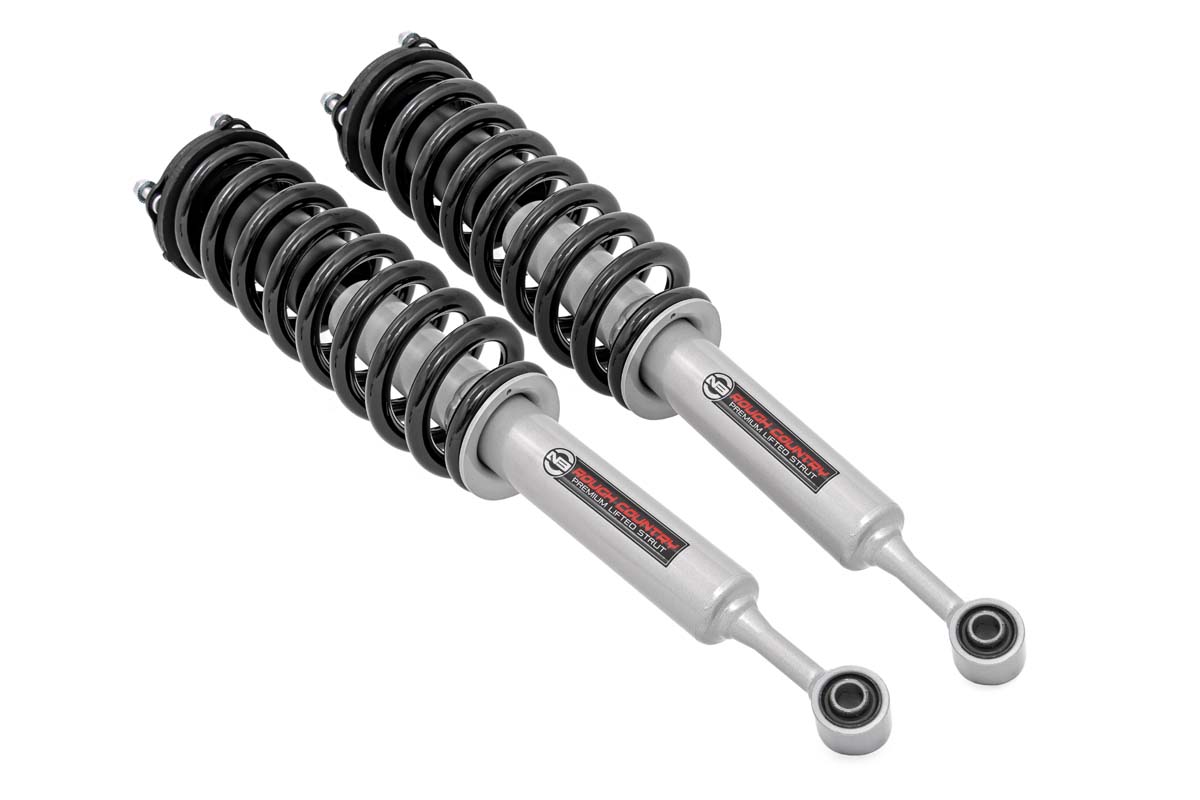 Rough Country Loaded Strut Pair 3.5 Inch Toyota Tundra 4WD (2007-2021)