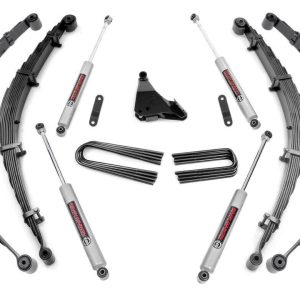 Rough Country 4 Inch Lift Kit Rear Springs Ford F-250/F-350 Super Duty 4WD (1999-2004)