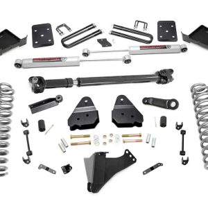 Rough Country 4.5 Inch Lift Kit FR D/S Ford F-250/F-350 Super Duty 4WD (2017-2022)