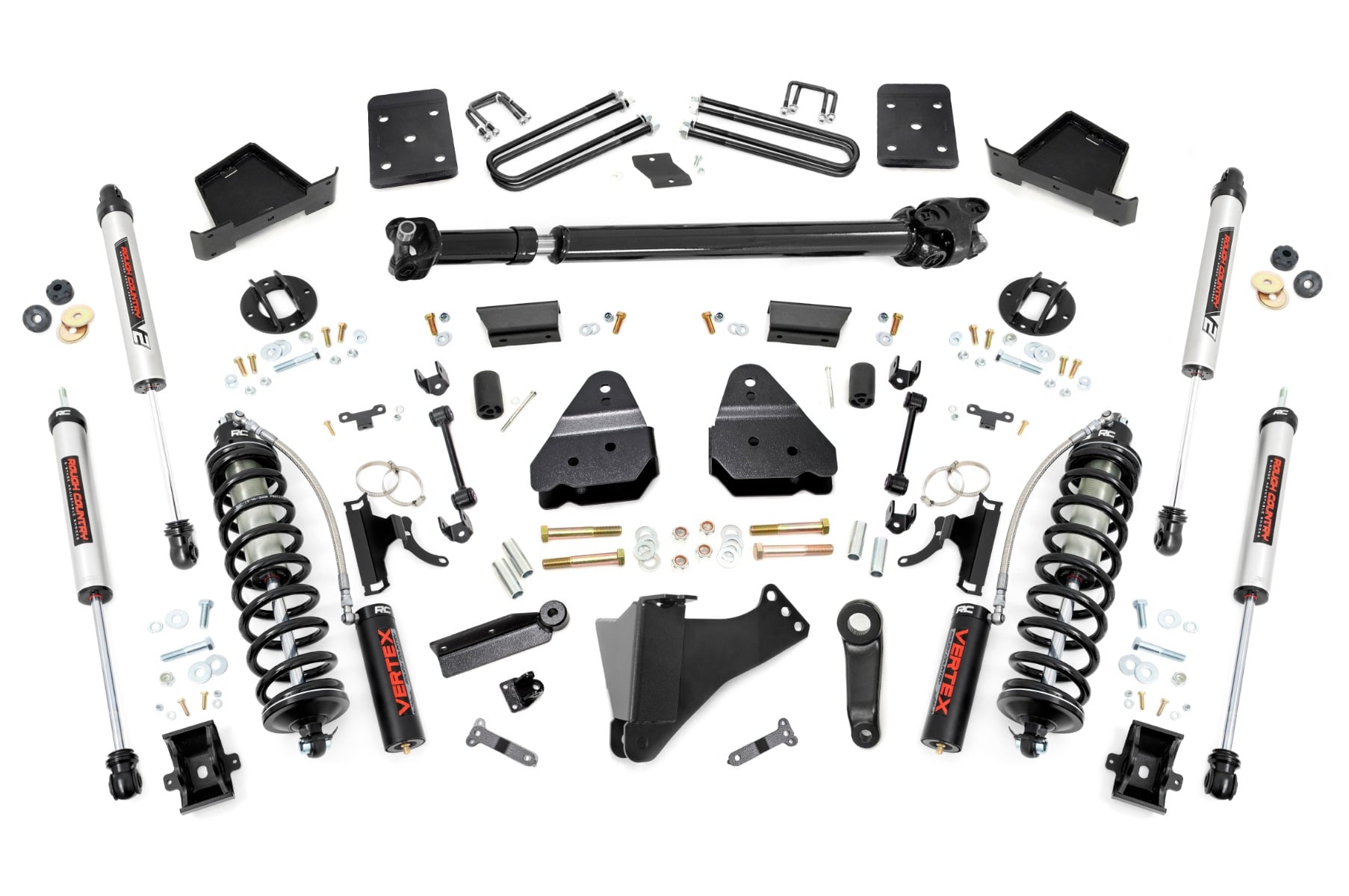 Rough Country 6 Inch Lift OVLD D/S C/O V2 Ford F-250/F-350 Super Duty (17-22)