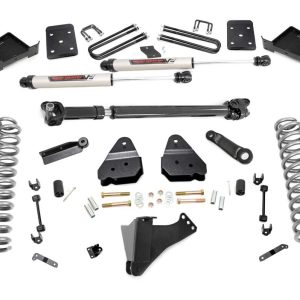 Rough Country 6 Inch Lift Kit OVLDS D/S V2 Ford F-250/F-350 Super Duty 4WD (17-22)