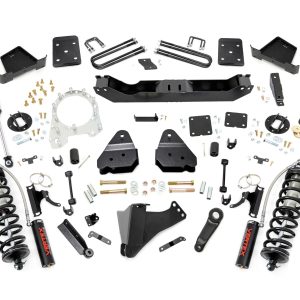 Rough Country 4.5 Inch Lift Kit C/O Vertex Ford F-250/F-350 Super Duty 4WD (2017-2022)