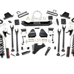 Rough Country 6 Inch Lift Kit 4-Link No OVLD C/O V2 Ford F-250/F-350 Super Duty (17-22)