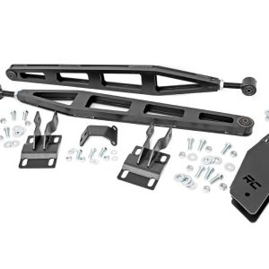 Rough Country Traction Bar Kit Inverted U-bolts 0-6 Inch Ford F-250 Super Duty (08-16)