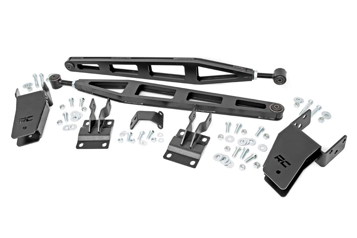 Rough Country Traction Bar Kit 0-3 Inch Lift Ford F-250 Super Duty 4WD (2008-2016)