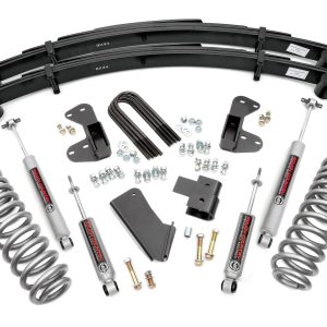 Rough Country 2.5 Inch Lift Kit Rear Springs Ford F-150 4WD (1980-1996)
