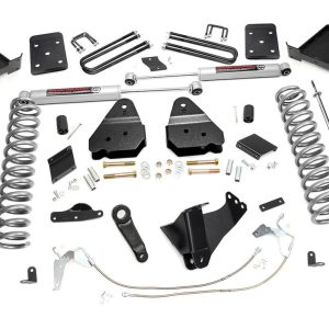 Rough Country 6 Inch Lift Kit Diesel No OVLD Ford F-250 Super Duty 4WD (2015-2016)