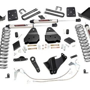 Rough Country 6 Inch Lift Kit Gas No OVLD V2 Ford F-250 Super Duty 4WD (2015-2016)