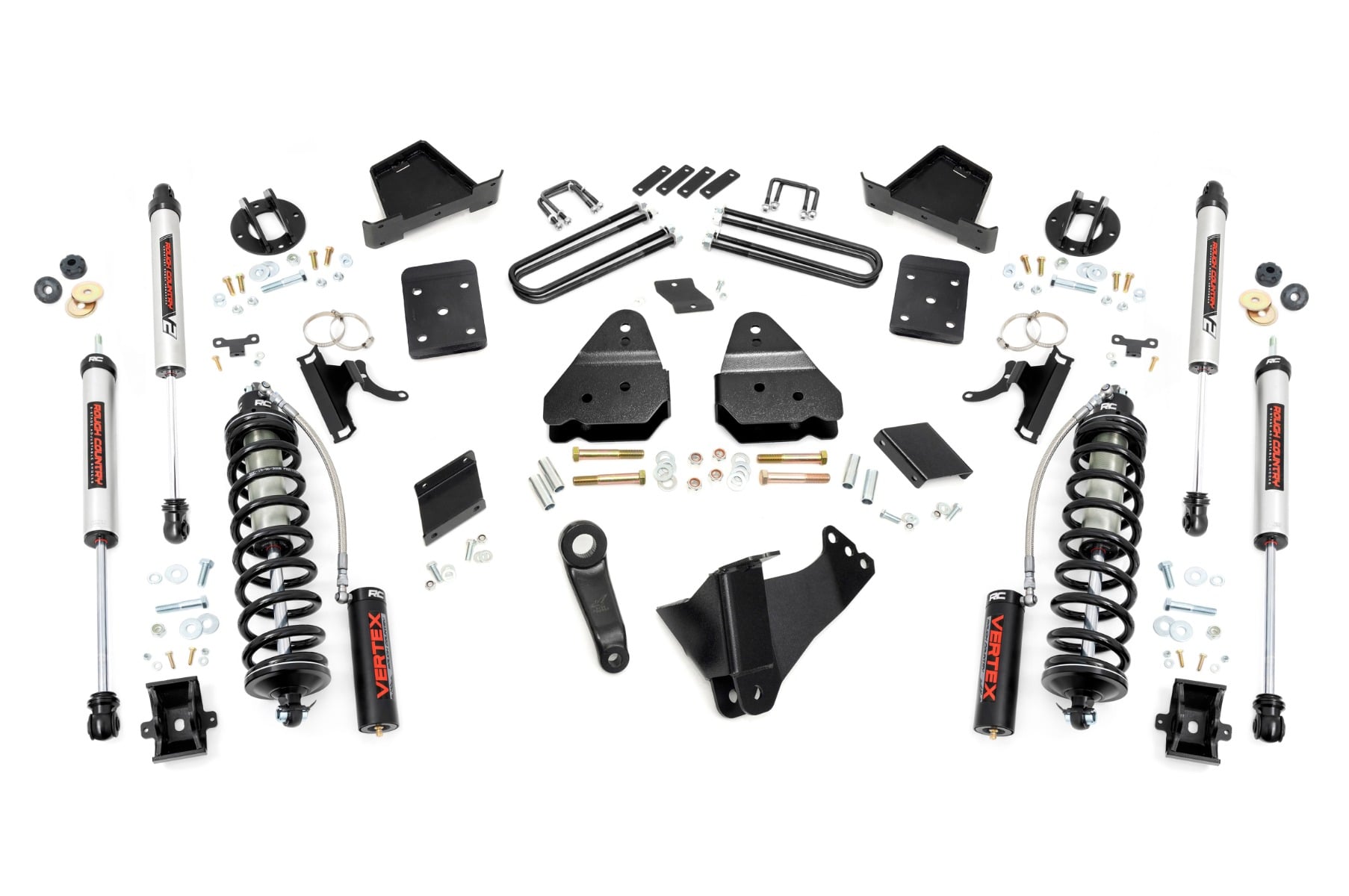 Rough Country 4.5 Inch Lift Kit OVLD C/O V2 Ford F-250 Super Duty 4WD (2011-2014)
