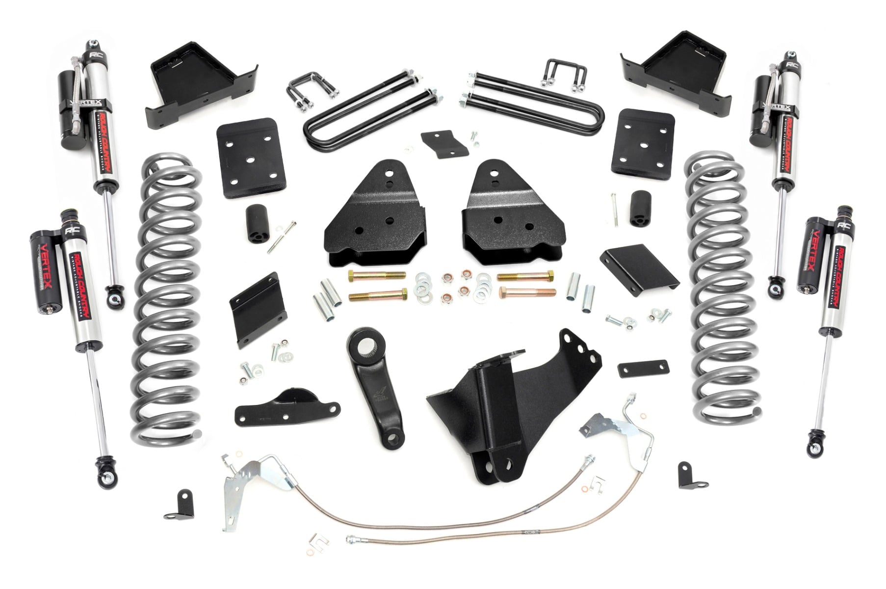 Rough Country 6 Inch Lift Kit Diesel OVLD Vertex Ford F-250 Super Duty 4WD (15-16)