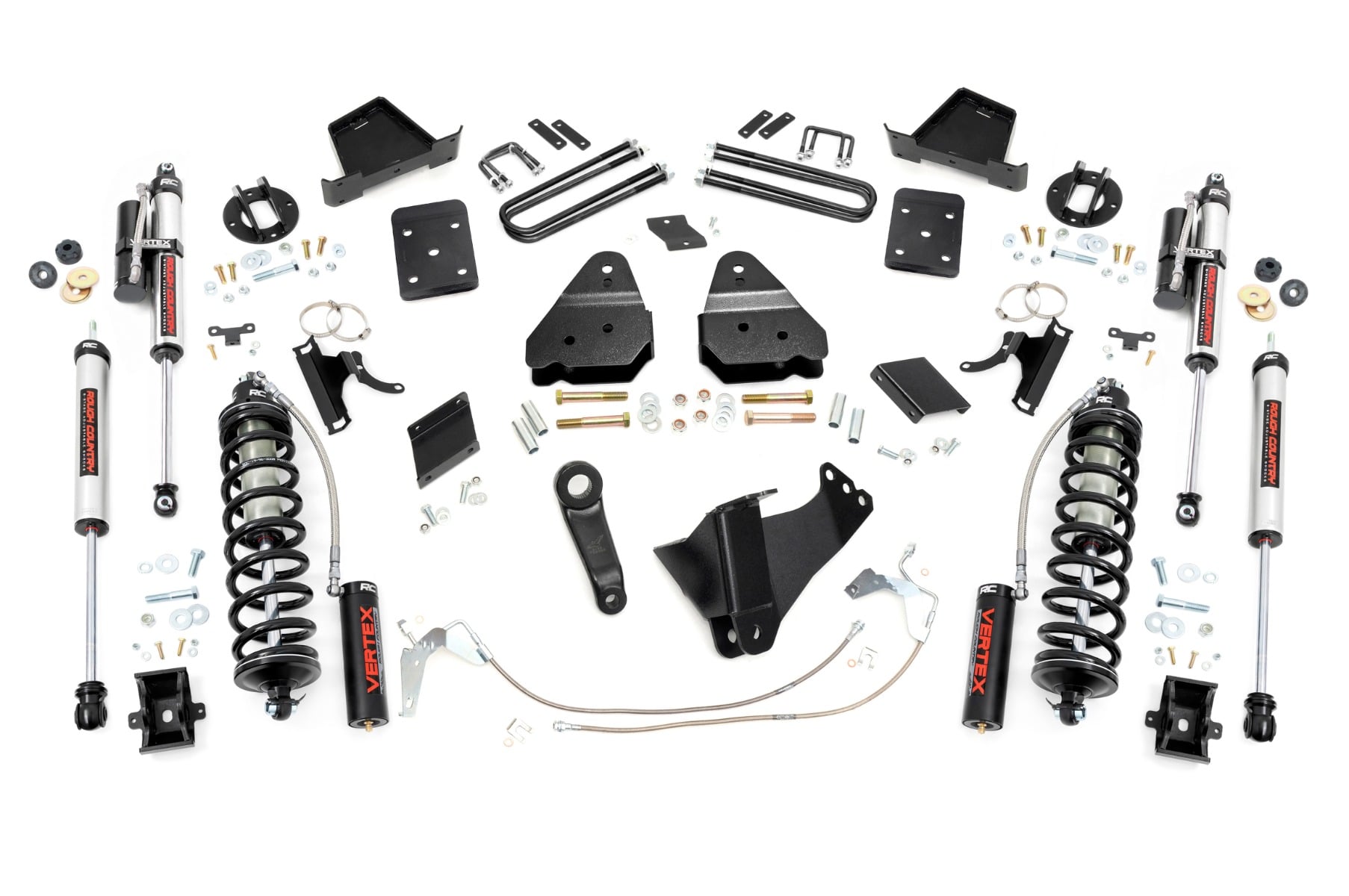 Rough Country 6 Inch Lift Kit Diesel OVLD C/O Vertex Ford F-250 Super Duty (15-16)