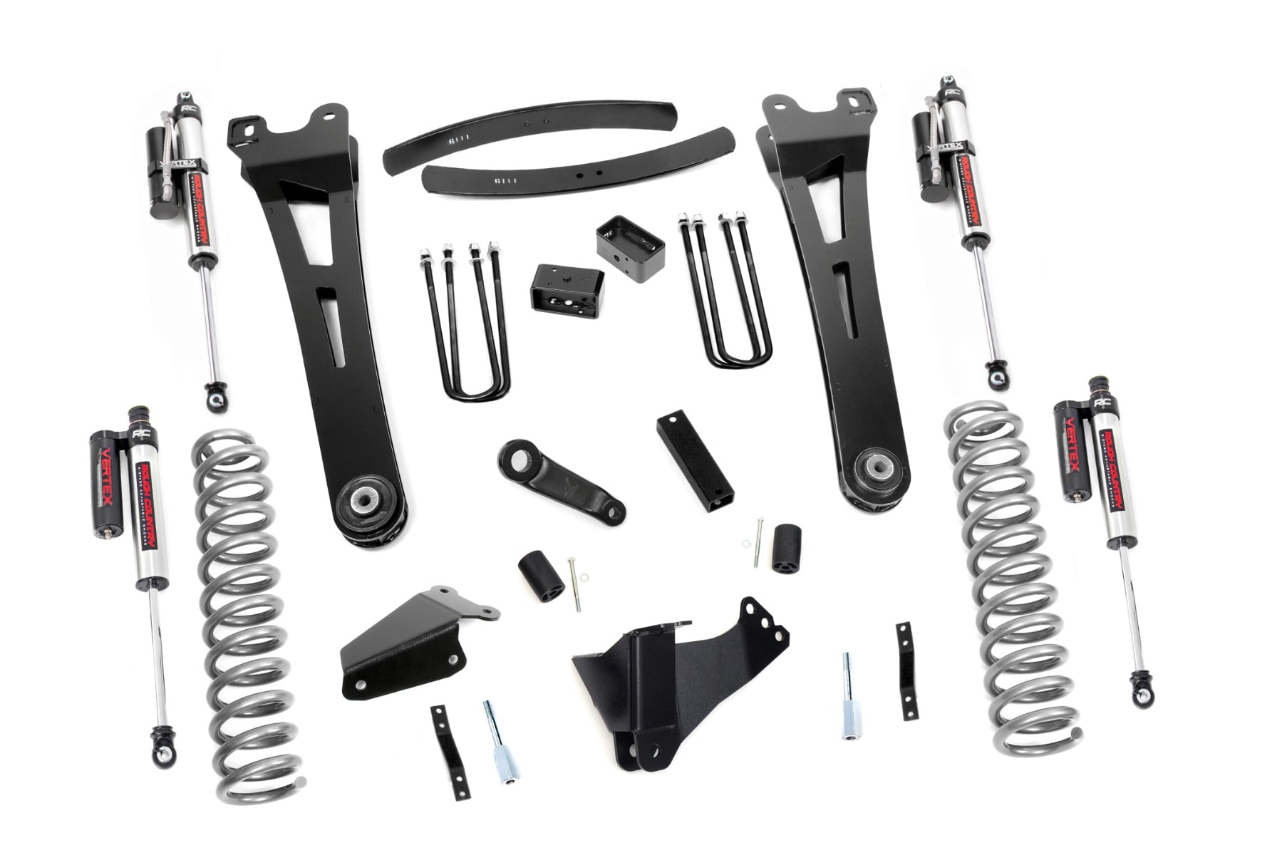 Rough Country 6 Inch Lift Kit Diesel Radius Arm Vertex Ford F-250/F-350 Super Duty (05-07)