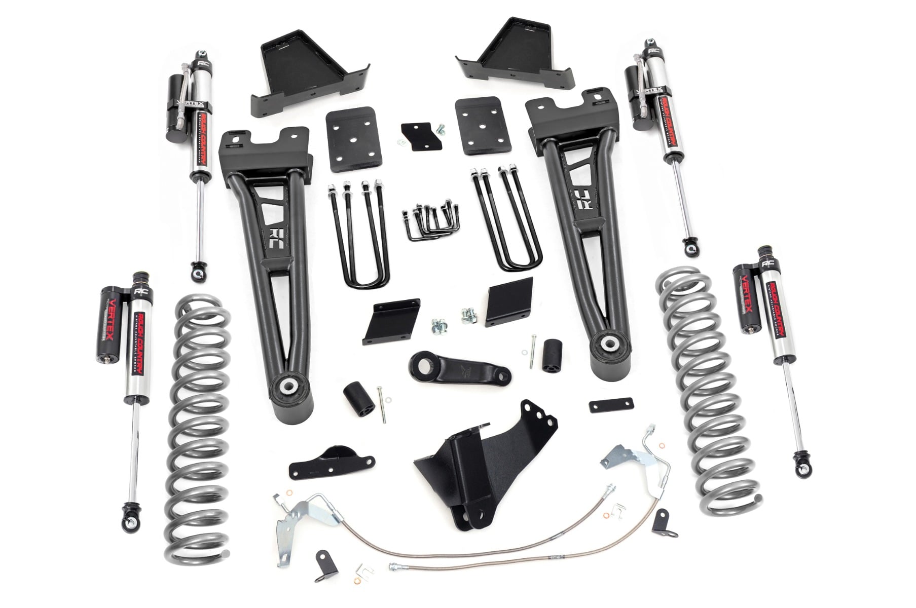 Rough Country 6 Inch Lift Kit Diesel Radius Arm Vertex Ford F-250 Super Duty (15-16)
