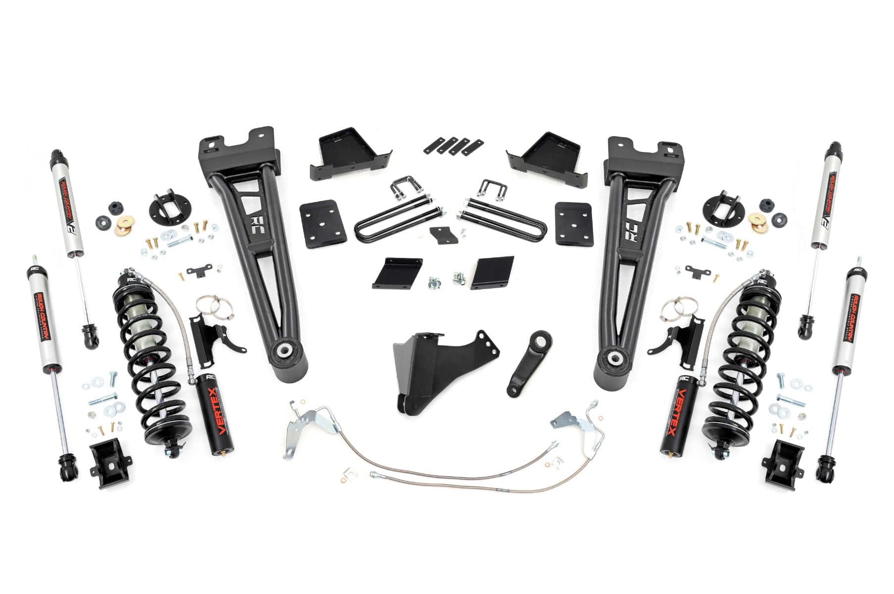 Rough Country 6 Inch Lift Kit Diesel Radius Arm C/O V2 Ford F-250 Super Duty (15-16)