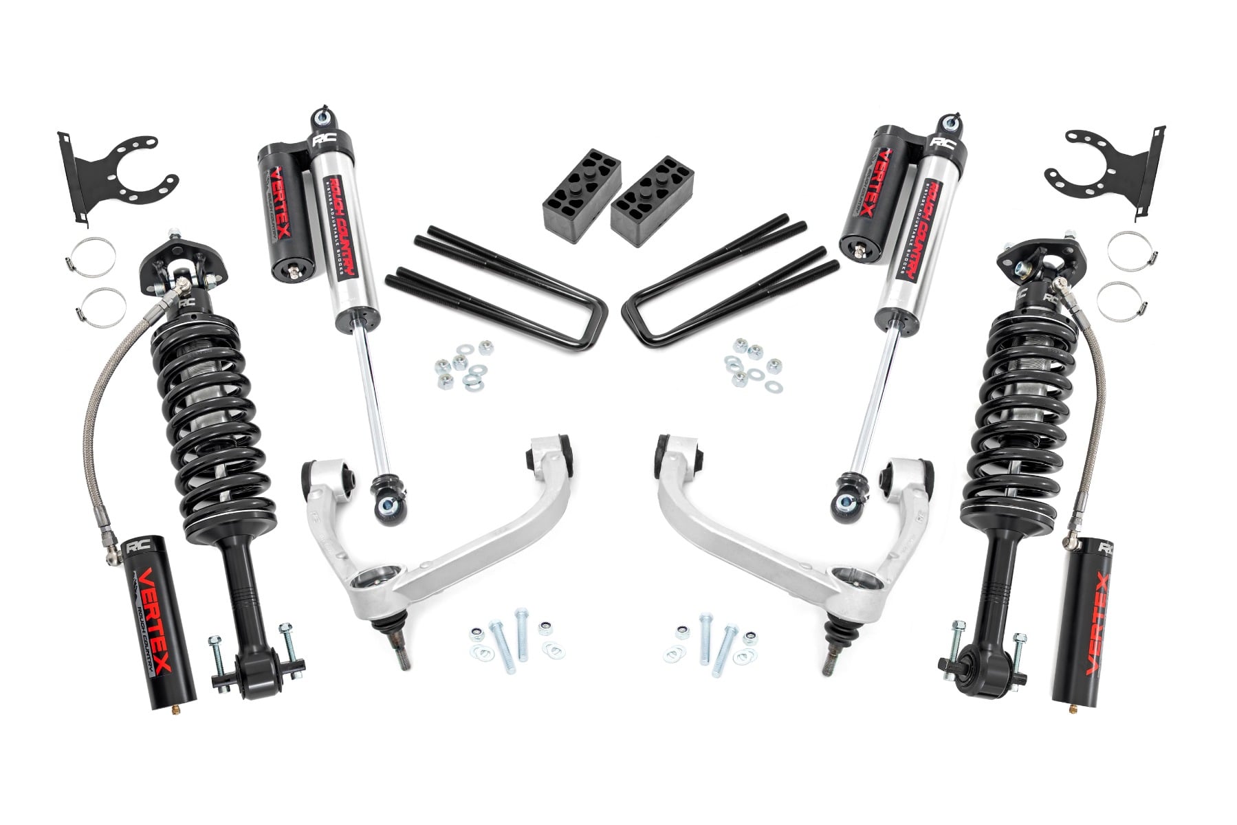 Rough Country 3 Inch Lift Kit Vertex Ford F-150 4WD (2014-2020)