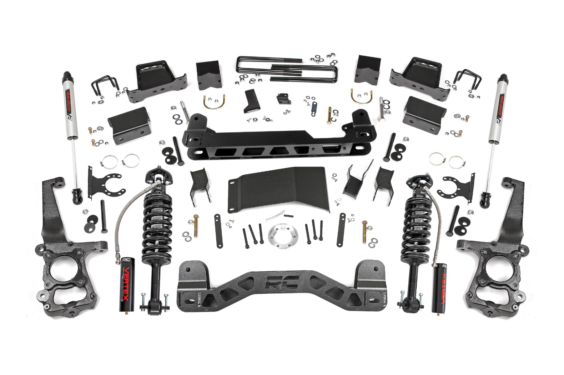 Rough Country 6 Inch Lift Kit Vertex/V2 Ford F-150 4WD (2015-2020)