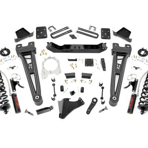 Rough Country 6 Inch Lift Kit R/A OVLDS C/O Vertex Ford F-250/F-350 Super Duty (17-22)