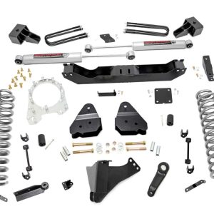 Rough Country 4.5 Inch Lift Kit Diesel Dually Ford F-350 Super Duty 4WD (2017-2022)