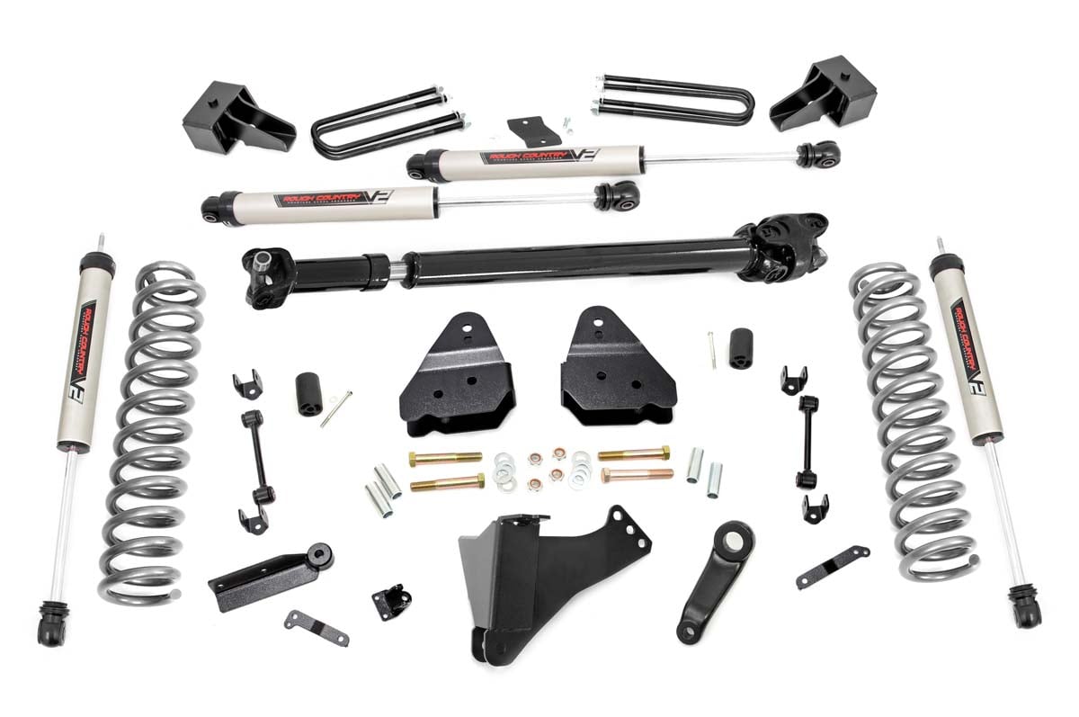 Rough Country 4.5 Inch Lift Kit DRW D/S V2 Ford F-350 Super Duty 4WD (2017-2022)