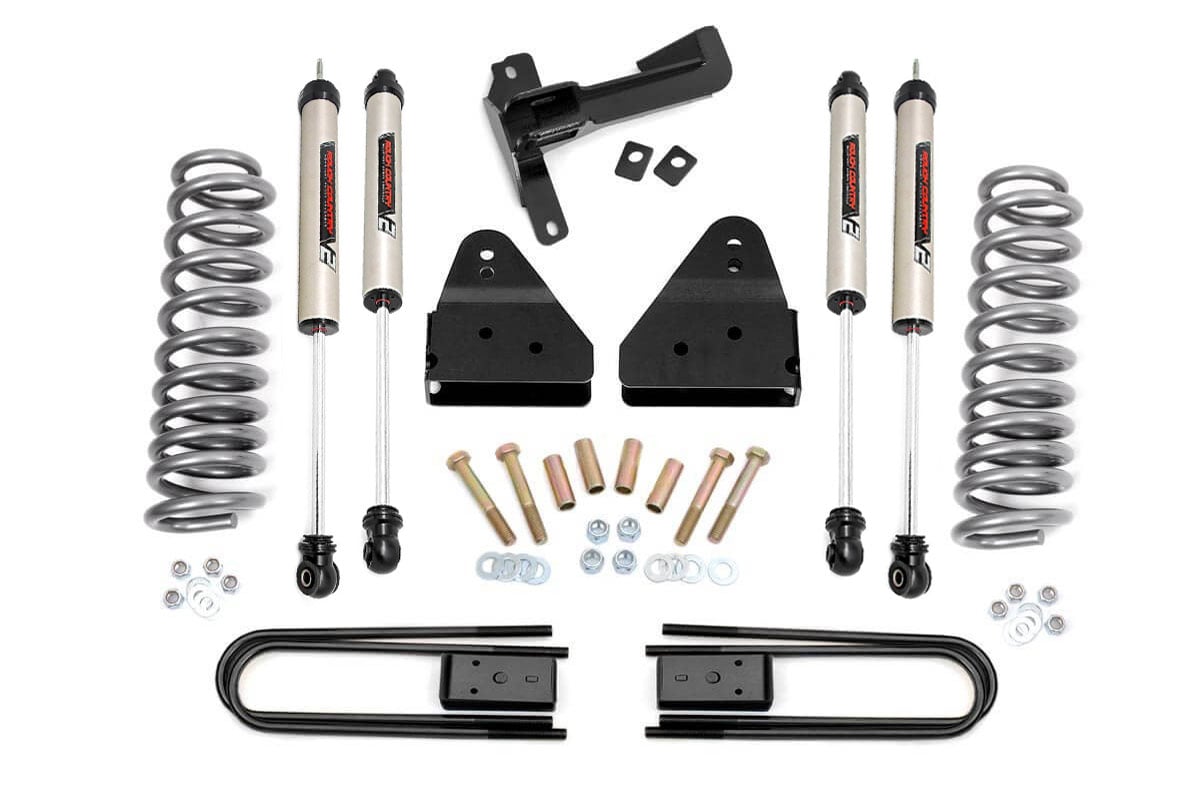 Rough Country 3 Inch Lift Kit V2 Coil Ford F-250 Super Duty 4WD (2011-2016)