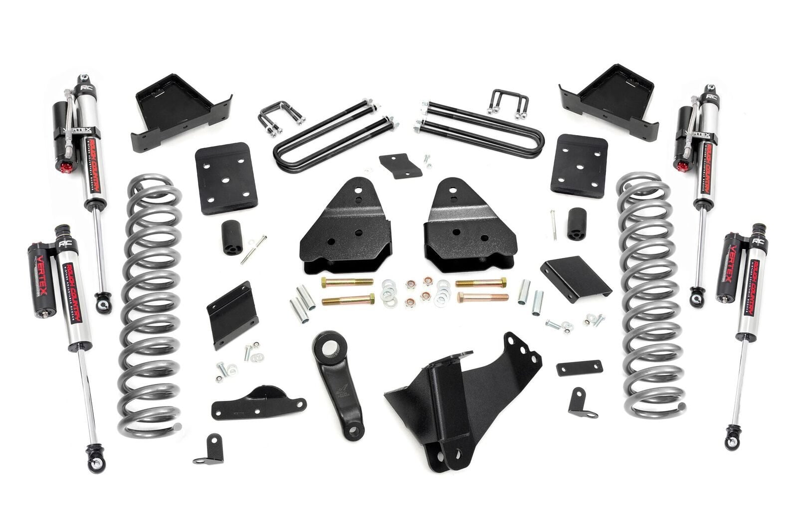 Rough Country 4.5 Inch Lift Kit OVLD Vertex Ford F-250 Super Duty 4WD (2015-2016)