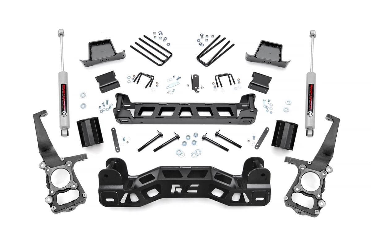 Rough Country 6 Inch Lift Kit Ford F-150 2WD (2011-2014)