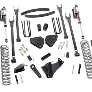 Rough Country 6 Inch Lift Kit Diesel 4 Link OVLDS Vertex Ford F-250/F-350 Super Duty (05-07)