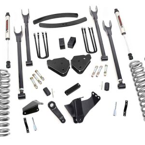 Rough Country 6 Inch Lift Kit Diesel 4 Link OVLDS V2 Ford F-250/F-350 Super Duty (05-07)