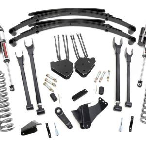 Rough Country 8 Inch Lift Kit 4 Link RR Springs Vertex Ford F-250/F-350 Super Duty (05-07)