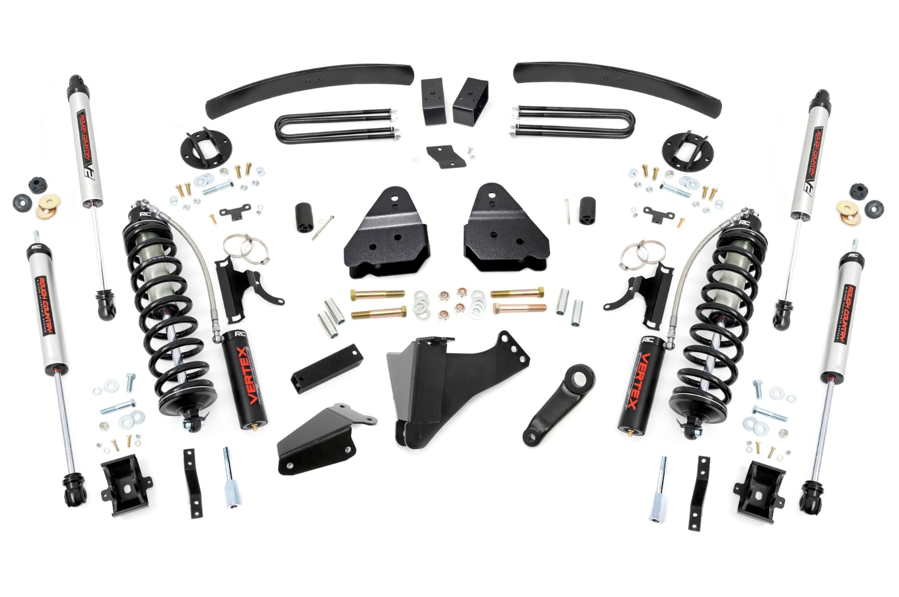Rough Country 6 Inch Lift Kit Diesel C/O V2 Ford F-250/F-350 Super Duty (05-07)