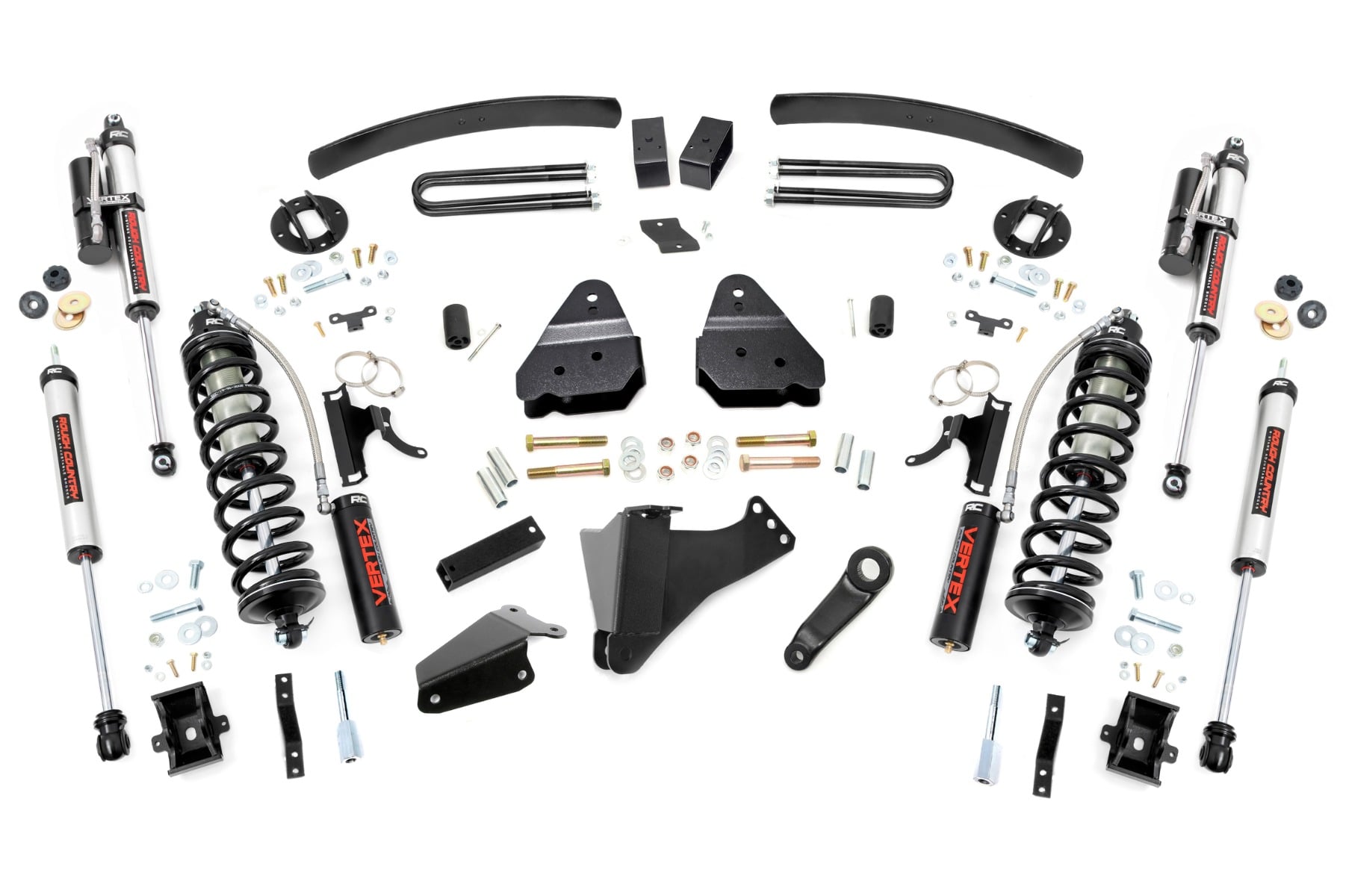 Rough Country 6 Inch Lift Kit Diesel C/O Vertex Ford F-250/F-350 Super Duty (05-07)