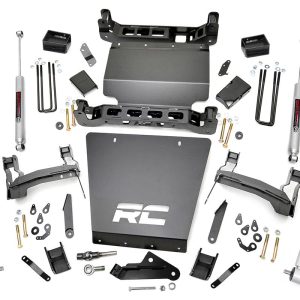 Rough Country 5 Inch Lift Kit Bracket N3 Struts Chevy/GMC 1500 (14-18 & Classic)