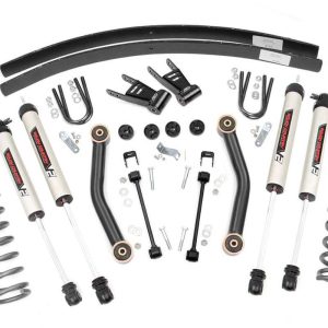 Rough Country 4.5 Inch Lift Kit V2 Rear AAL Jeep Cherokee XJ 2WD/4WD (1984-2001)
