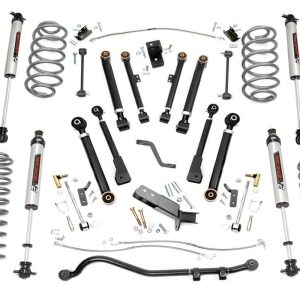 Rough Country 4 Inch Lift Kit X-Series V2 Jeep Wrangler TJ (97-06)/Wrangler Unlimited (04-06)
