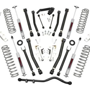 Rough Country 4 Inch Lift Kit X-Series Jeep Wrangler Unlimited 2WD/4WD (2007-2018)