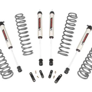 Rough Country 2.5 Inch Lift Kit Coils V2 Jeep Wrangler Unlimited 2WD/4WD (2007-2018)