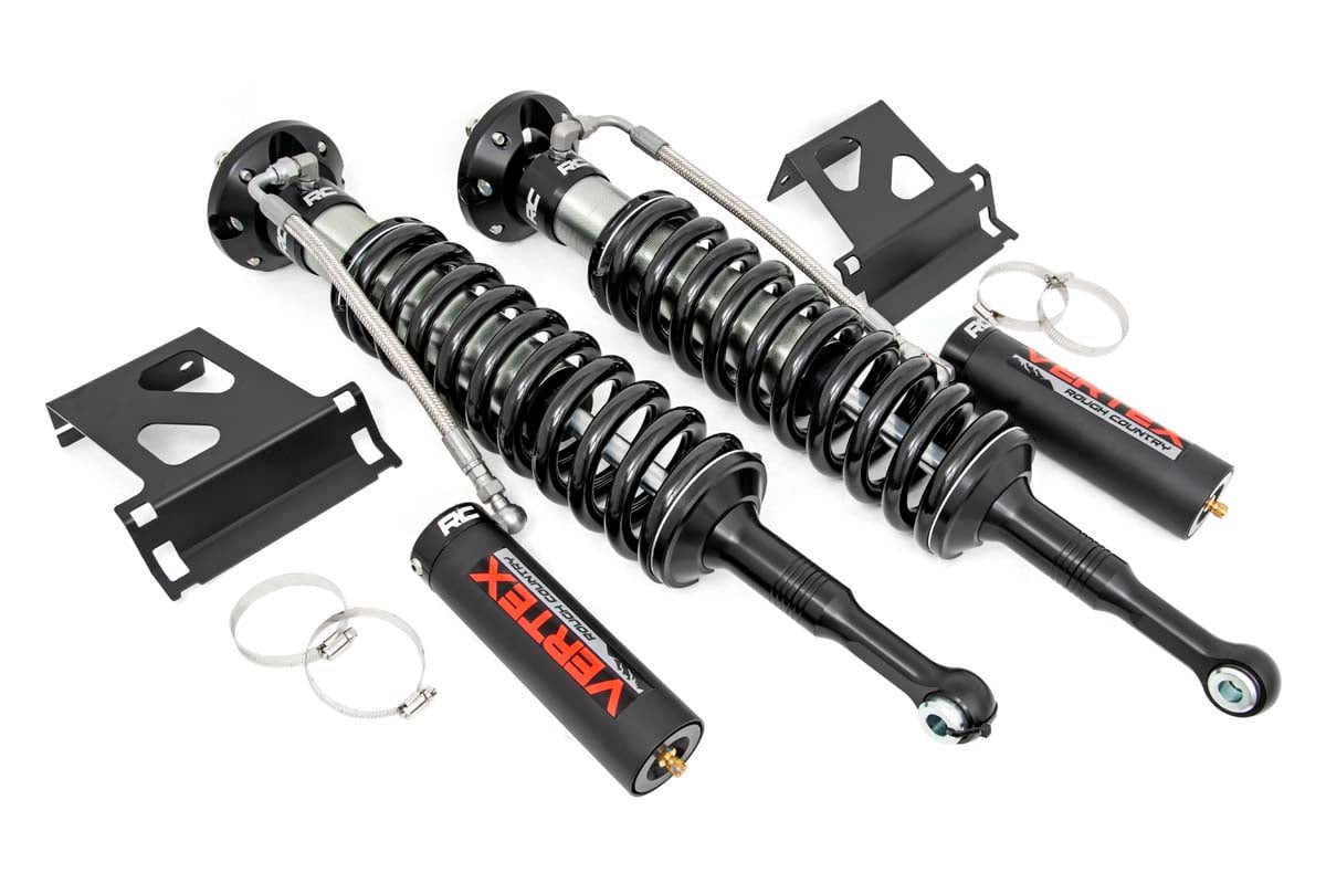 Rough Country Vertex 2.5 Reservoir Coilovers Front 6″ Toyota Tundra 4WD (2007-2021)