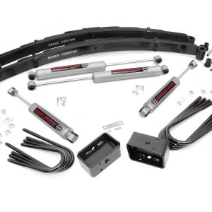 Rough Country 4 Inch Lift Kit Chevy/GMC C10/K10 C15/K15 Truck/Half-Ton Suburban (69-72)
