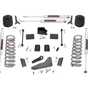 Rough Country 5 Inch Lift Kit FR Gas Coil Radius Arms M1 Ram 2500 4WD (2014-2018)