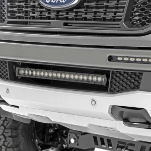 Rough Country LED Light Kit Bumper Mount 6″ Black Slimline Pair Ford Ranger (19-23)