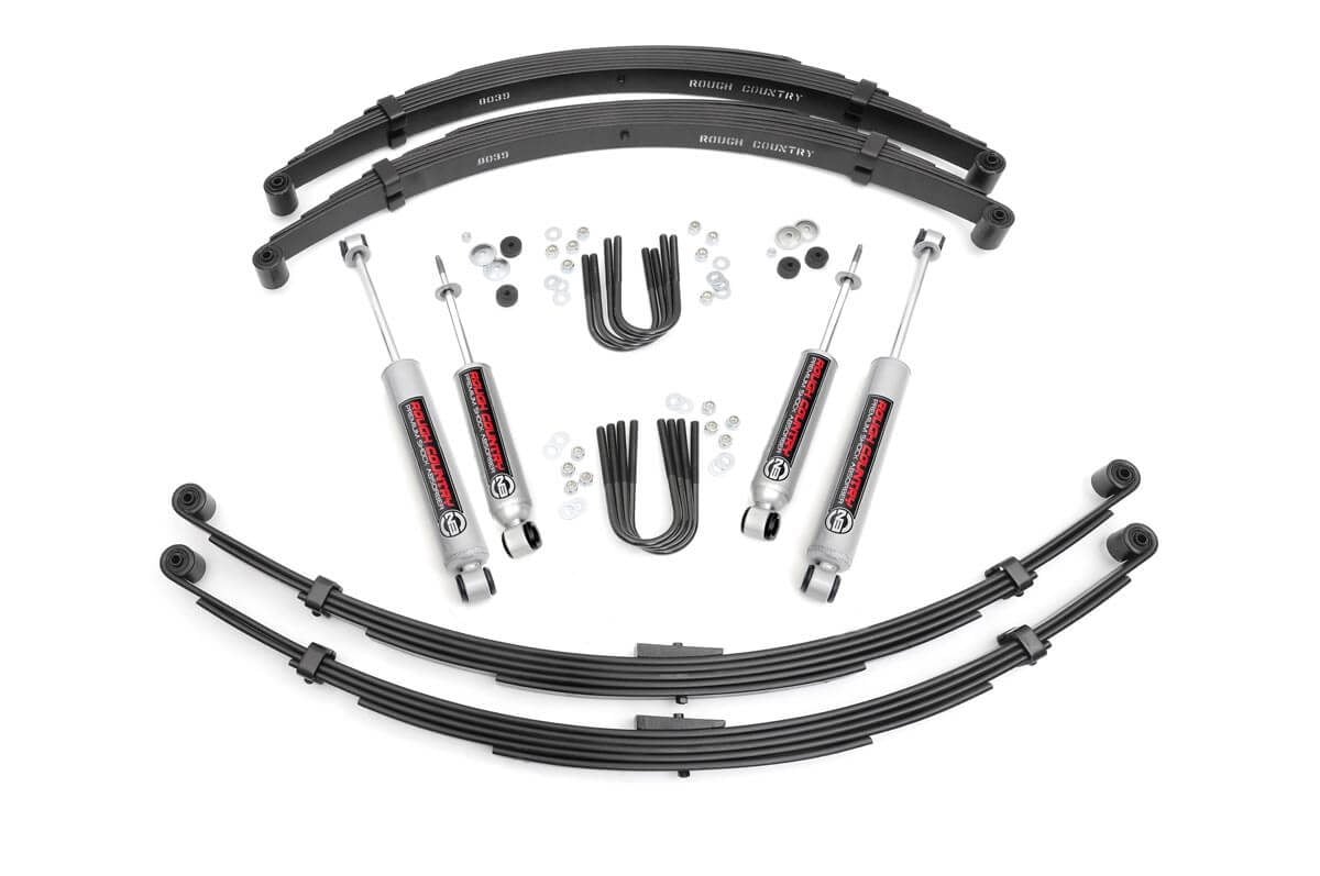 Rough Country 2.5 Inch Lift Kit International Scout II 4WD (1974-1980)