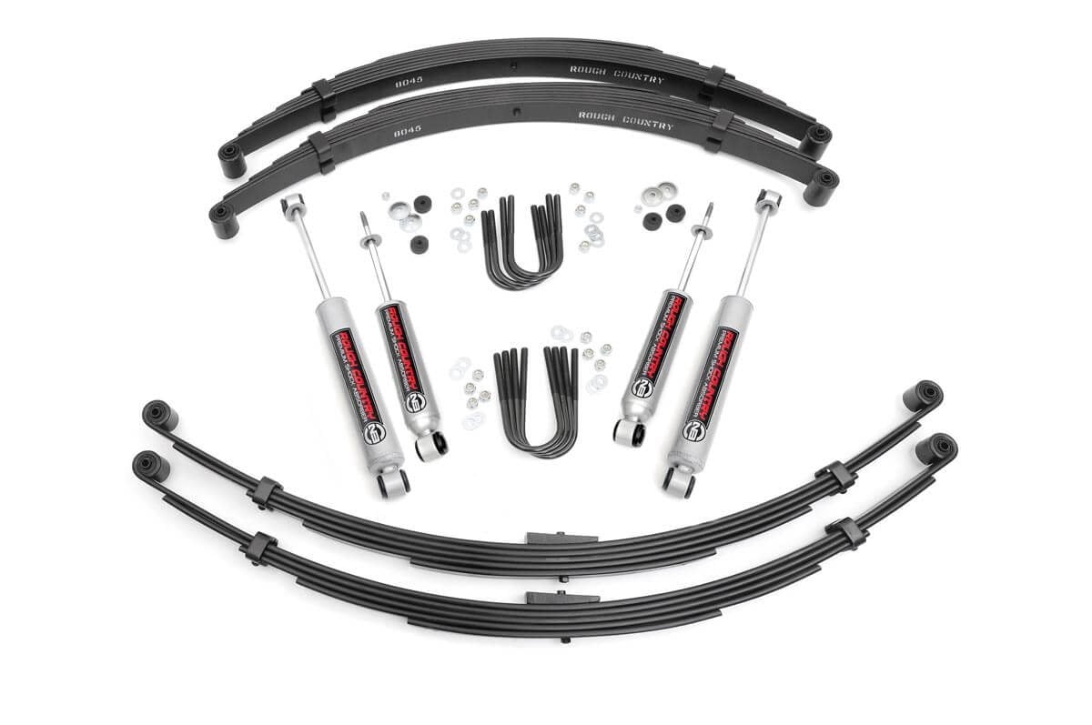 Rough Country 4 Inch Lift Kit International Scout II 4WD (1971-1973)