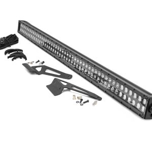 Rough Country LED Light Windshield 50″ Black Dual Row Can-Am Defender HD 5/HD 8/HD 9/HD 10