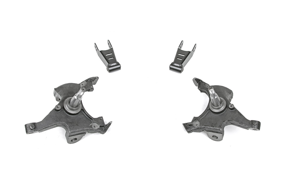 Rough Country Lowering Kit 2 Inch FR & RR Chevy C1500 Truck 2WD (1988-1999)