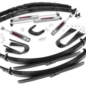 Rough Country 6 Inch Lift Kit 52 Inch Rear Springs Chevy/GMC C10/K10 Truck & SUV/K5 Blazer (73-76)