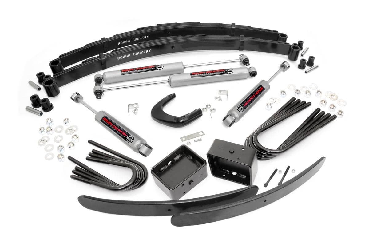 Rough Country 6 Inch Lift Kit Rear Blocks Chevy/GMC C10/K10 Truck & SUV/K5 Blazer (73-76)